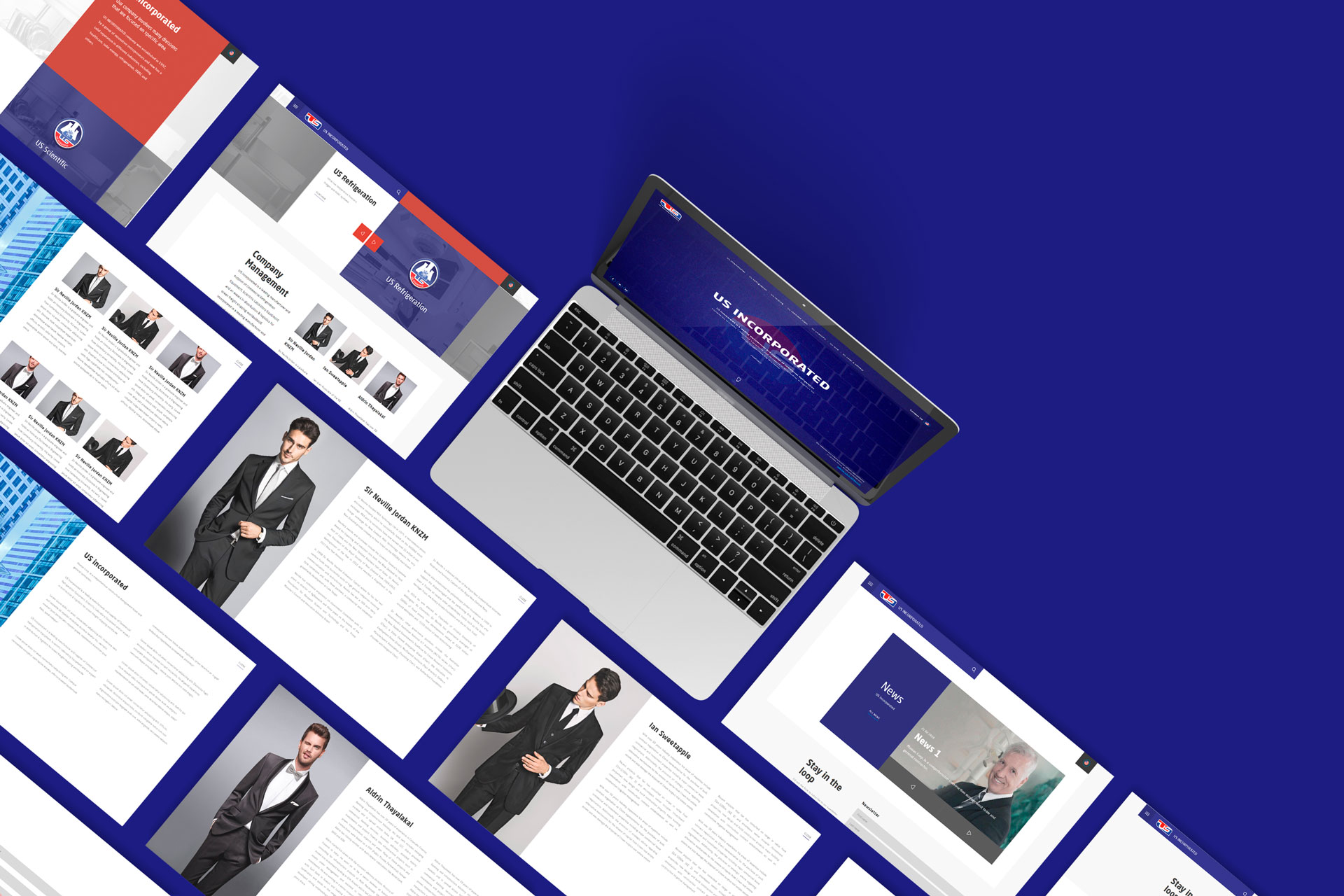 Шаблоны страниц US Incorporated
